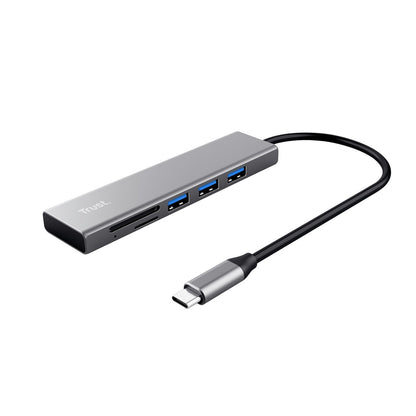 Trust - Halyx USB 3.2 Gen 1 (3.1 Gen 1) Type-C 104 Mbit/s Aluminio