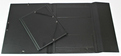 Iberplas - 343CS00 carpeta PVC Negro Folio