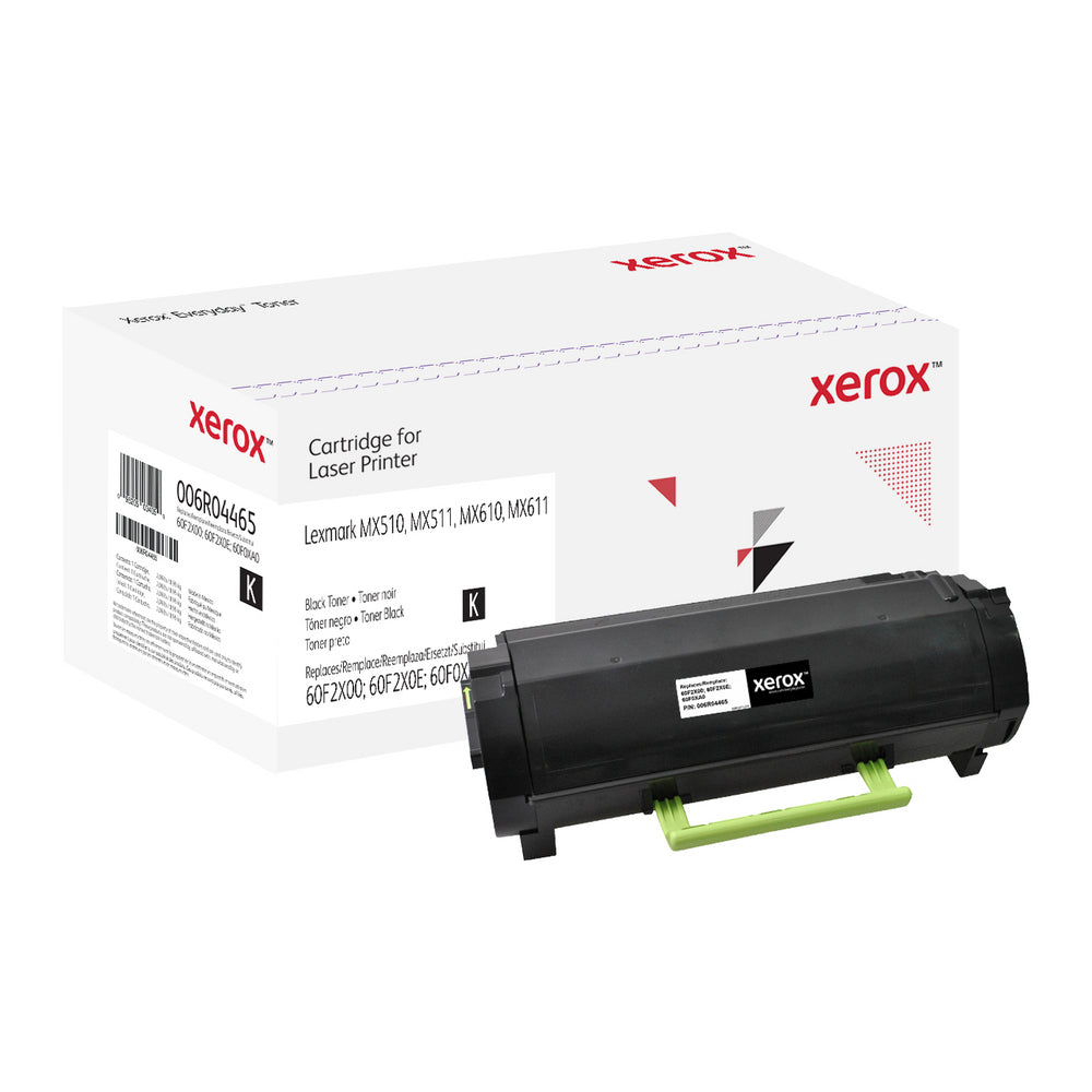 Xerox - Everyday El tóner Everyday Negro de Xerox es compatible con Lexmark 60F2X00/60F2X0E/60F0XA0  High capacity