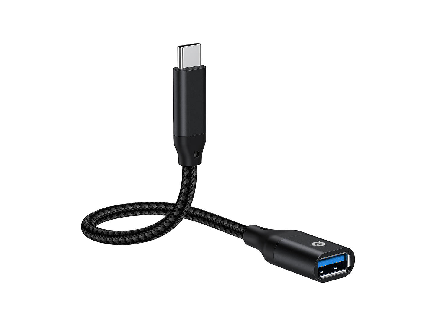 Conceptronic - ABBY18B cambiador de género para cable USB-C USB-A Negro