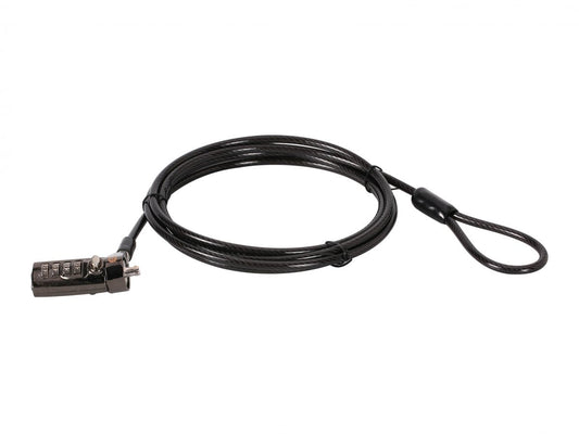 Conceptronic - CUSTODIO01BN cable antirrobo Negro 1 8 m