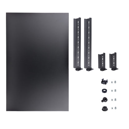 StarTech.com - Estante Ajustable 1U para Rack de Servidores - 150kg - Bandeja Universal de 19 Pulgadas Ajustable de 49 5 a 96 5cm - para Equipos de Red - 27 5" (69 8cm) de Profundidad para Rack de 19"