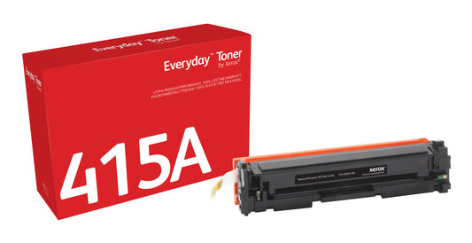 Everyday El tóner ™ Negro de Xerox es compatible con HP 415A (W2030A), Capacidad estándar