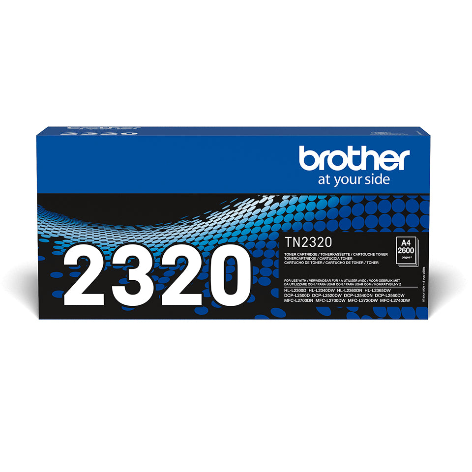 Brother TN-2320 cartucho de tóner 1 pieza(s) Original Negro