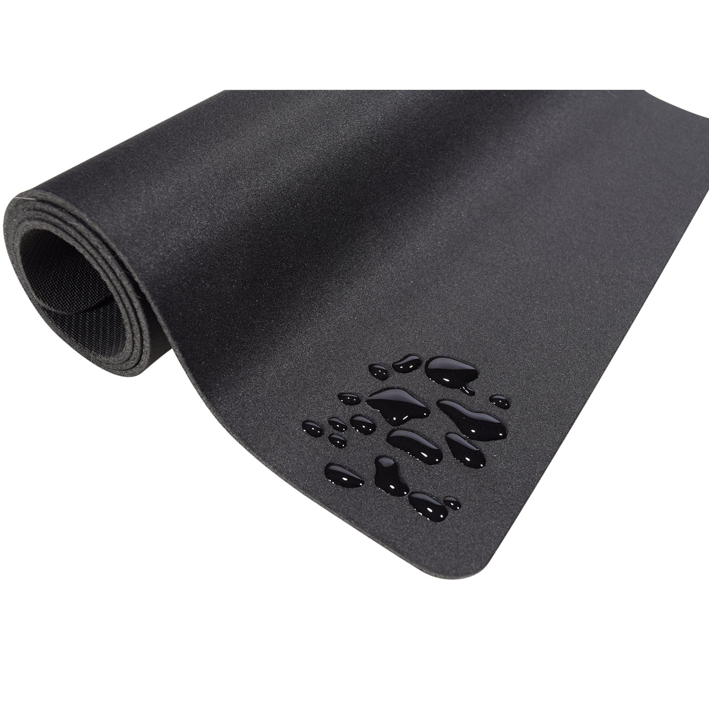 V7 - Alfombrilla de escritorio antimicrobiana MP04BLK XL para ratón