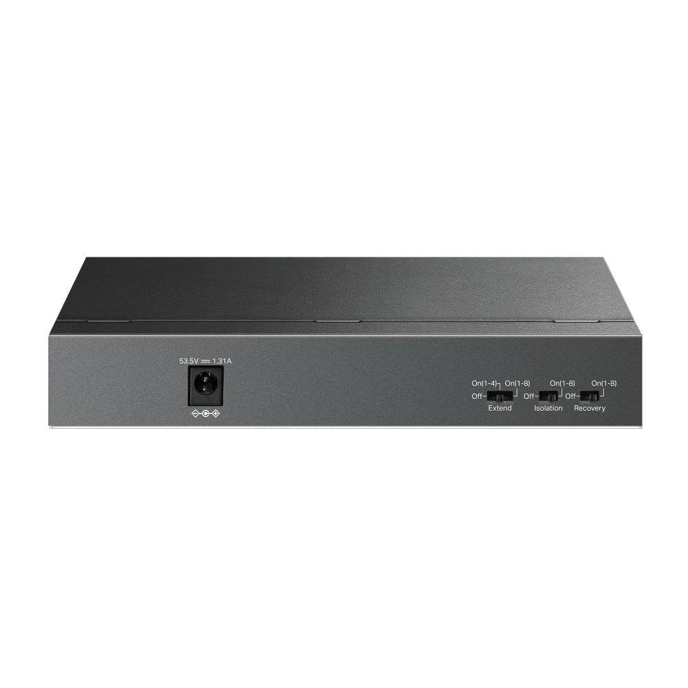 TP-Link - LiteWave LS109P switch No administrado Fast Ethernet (10/100) Energía sobre Ethernet (PoE) Negro