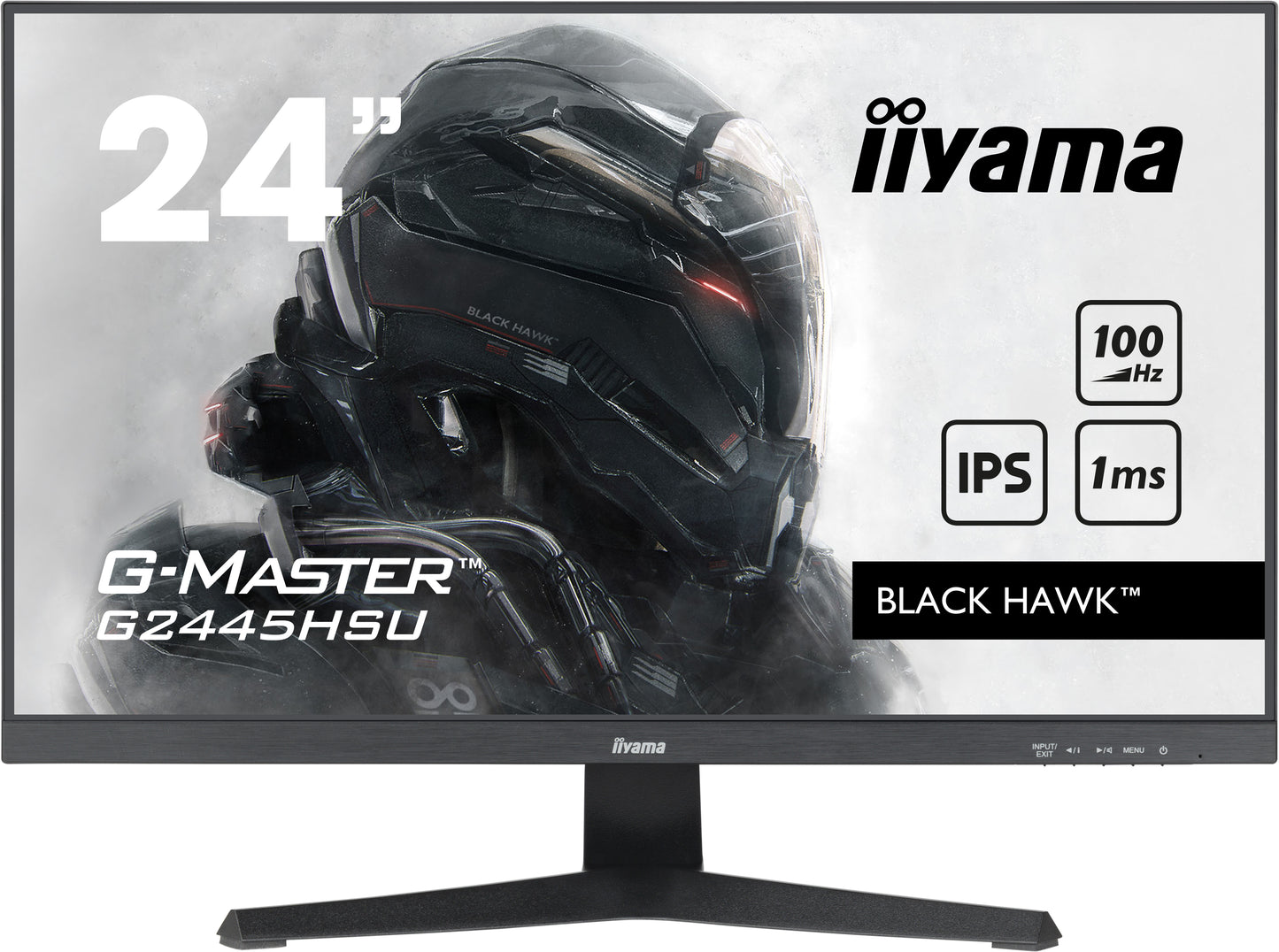 iiyama G-MASTER pantalla para PC 61 cm (24") 1920 x 1080 Pixeles Full HD LED Negro