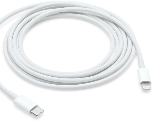 Apple - MW2R3ZM/A cable de conector Lightning 2 m Blanco