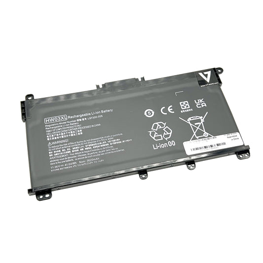 V7 - Batería de recambio H-HW03XL-V7E para una selección de portátiles de HP