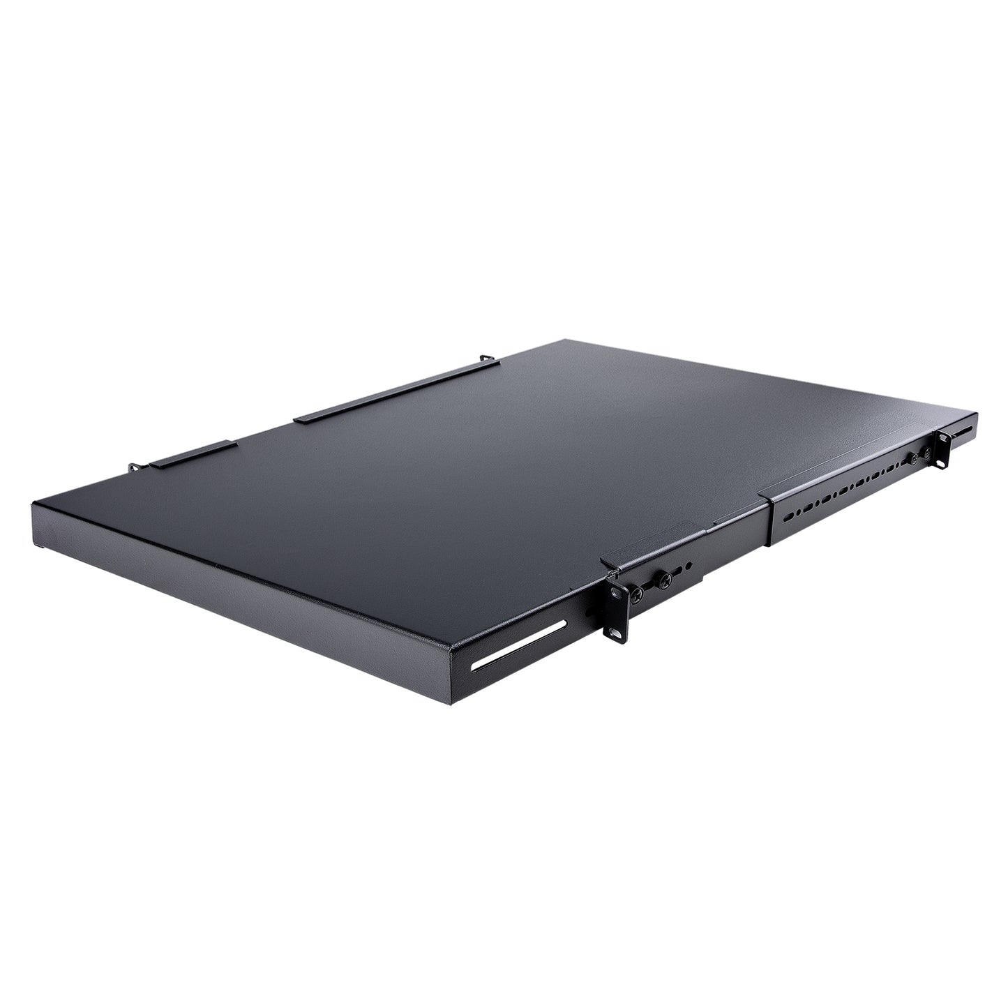 StarTech.com - Estante Ajustable 1U para Rack de Servidores - 150kg - Bandeja Universal de 19 Pulgadas Ajustable de 49 5 a 96 5cm - para Equipos de Red - 27 5" (69 8cm) de Profundidad para Rack de 19"