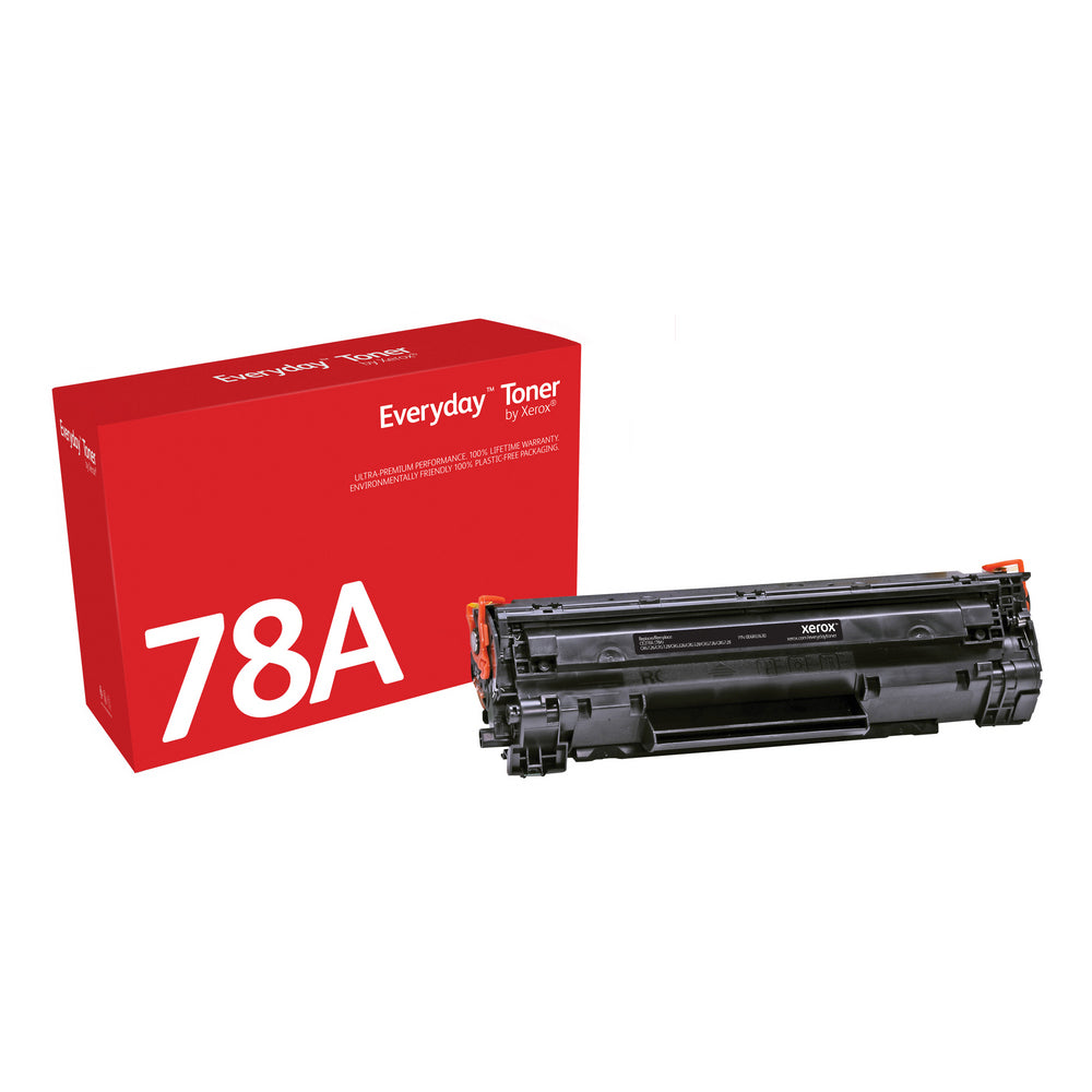 Everyday El tóner ™ Negro de Xerox es compatible con HP 78A (CE278A), Capacidad estándar