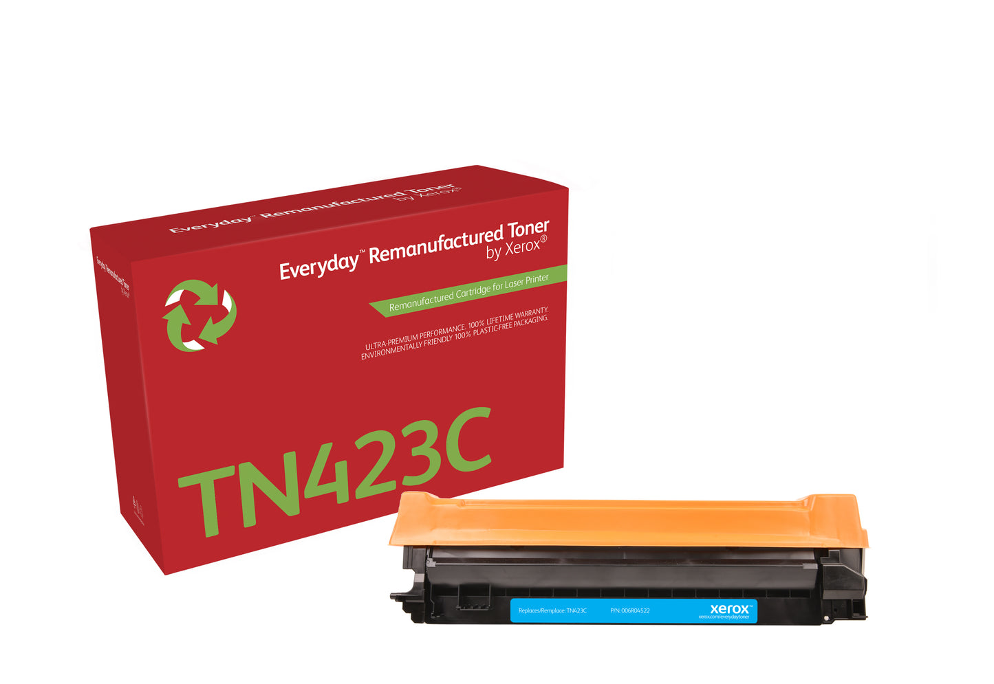 Everyday Tóner ™ Cian remanufacturado de Xerox es compatible con Brother TN423C, High capacity