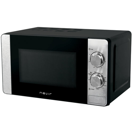 Nevir - NVR-6233MGS microondas Encimera Microondas con grill 20 L 700 W Acero inoxidable