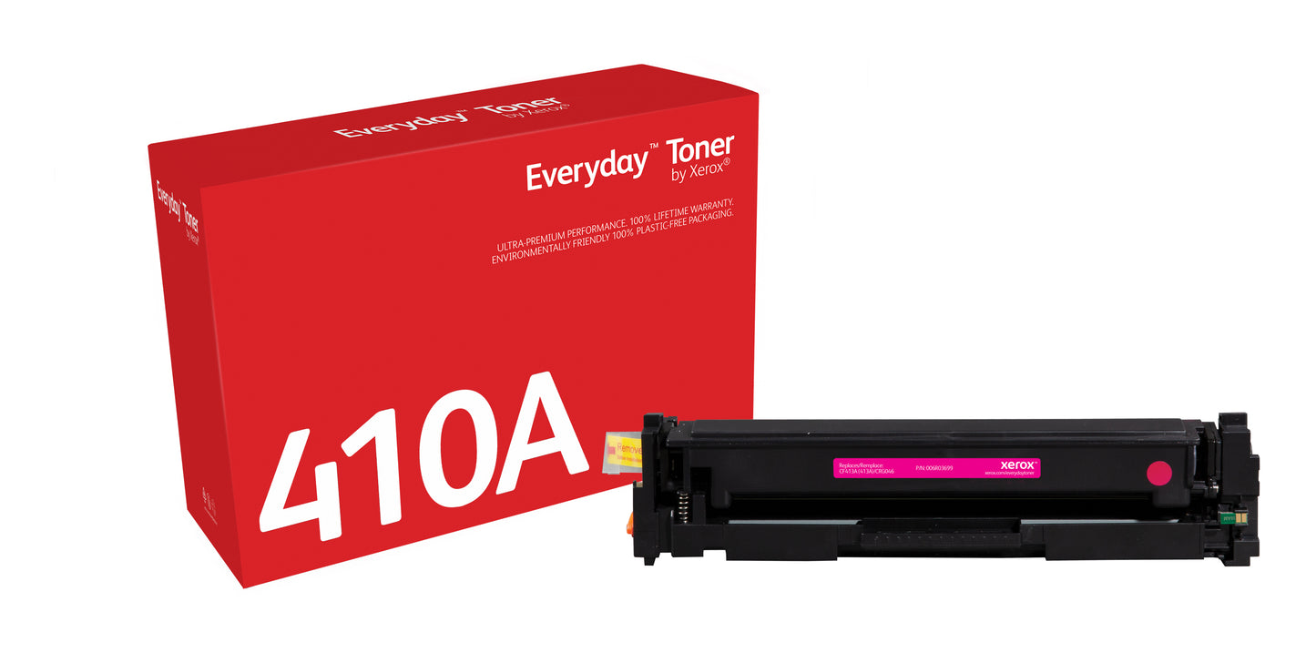 Everyday El tóner ™ Magenta de Xerox es compatible con HP 410A (CF413A), Capacidad estándar