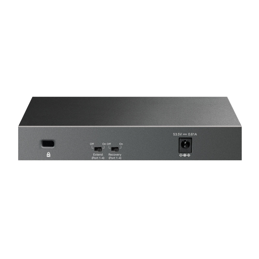 TP-Link - LiteWave LS106LP switch No administrado Fast Ethernet (10/100) Energía sobre Ethernet (PoE) Negro