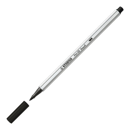 STABILO - Pen 68 brush rotulador Medio Negro 1 pieza(s)