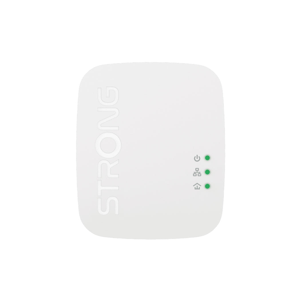 Strong - POWERLWF1000DUOMINI adaptador de red PowerLine 1000 Mbit/s Ethernet Wifi Blanco 2 pieza(s)