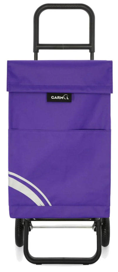 Garmol - Poliester Violeta Bolsa para carrito de la compra