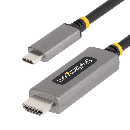 StarTech.com - 136B-USBC-HDMI213M adaptador de cable de vídeo 3 m USB Tipo C HDMI tipo A (Estándar) Gris