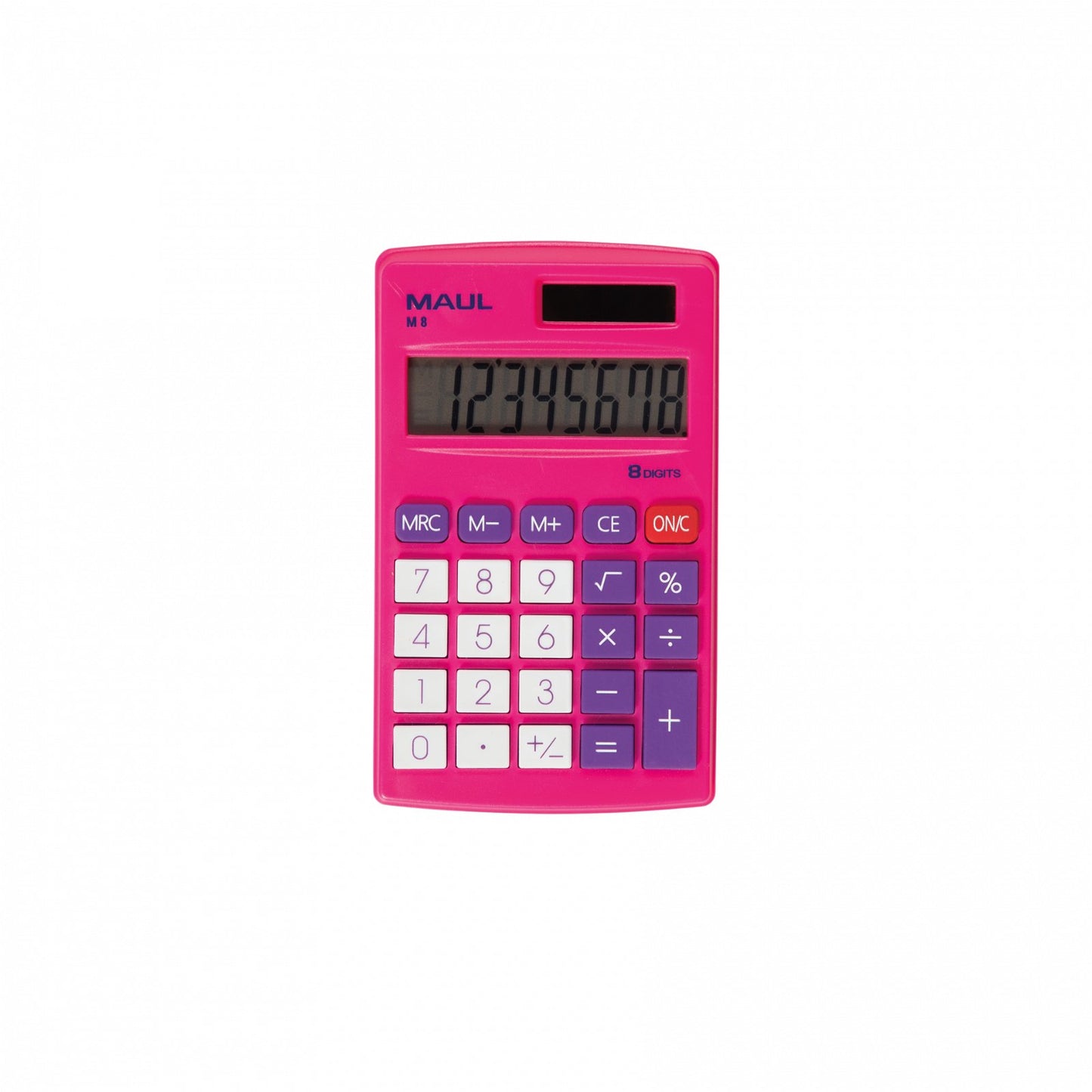 MAUL - M 8 calculadora Bolsillo Calculadora básica Rosa