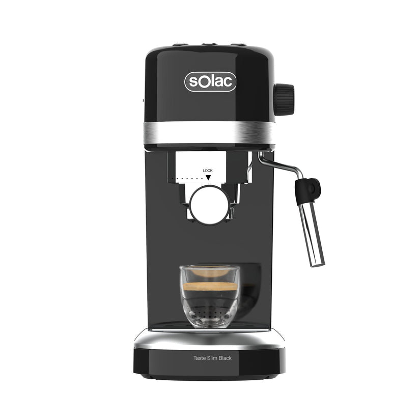 Solac - Taste Slim Black Manual Máquina espresso 1 4 L