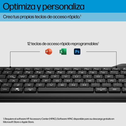 HP - Teclado inalámbrico de modo dual 475