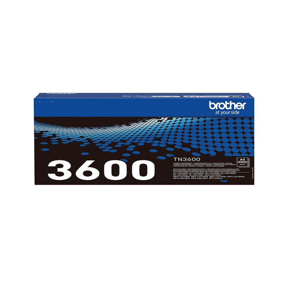 Brother TN-3600 cartucho de tóner 1 pieza(s) Original Negro