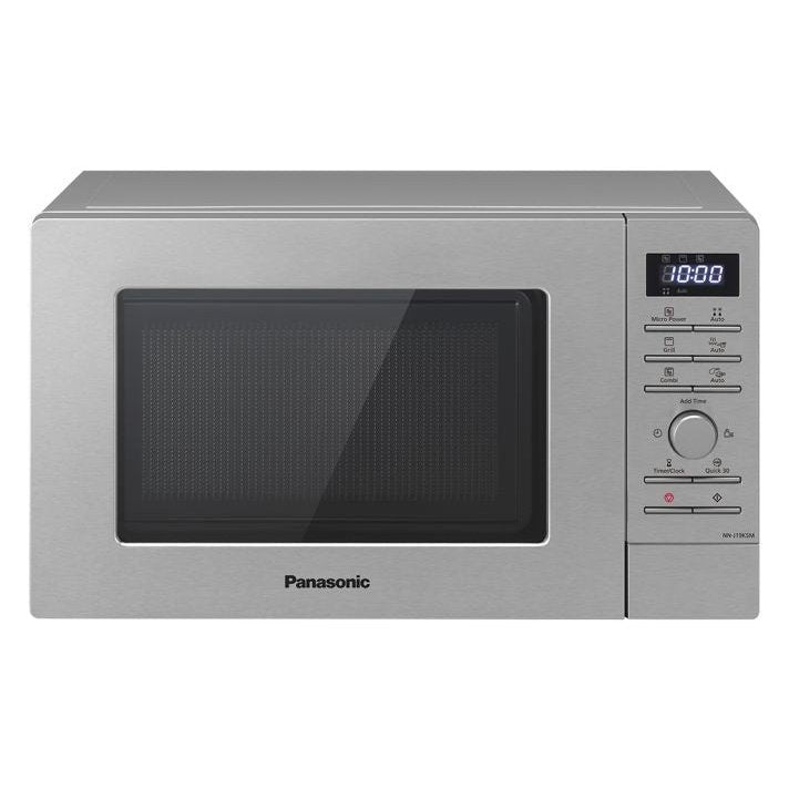 Panasonic - NN-J19KSMEPG microondas Encimera Microondas con grill 20 L 800 W Negro  Plata