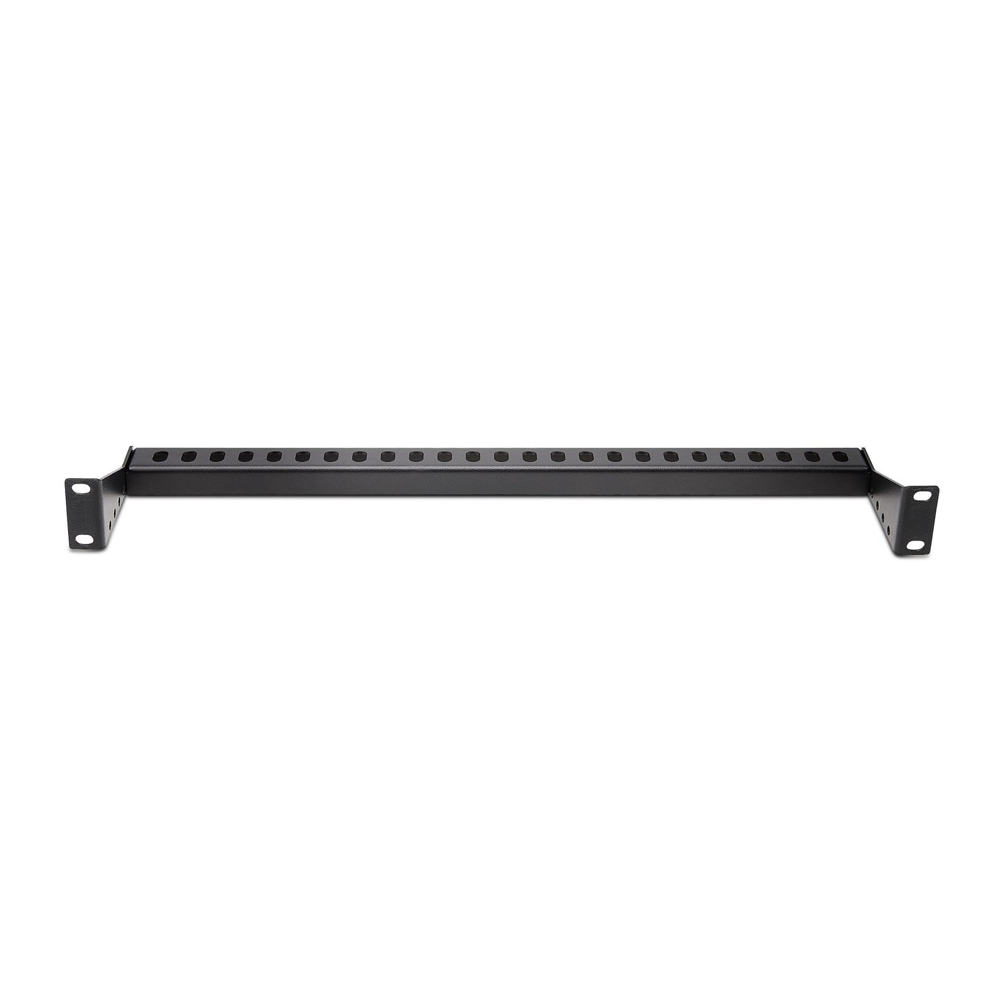 StarTech.com - Barra 1U de Amarre Horizontal para Gestión de Cables en Rack - para Racks de 19" - Profundidad Ajustable - Guía Horizontal para Paneles de Parcheo / Switches / PDUs