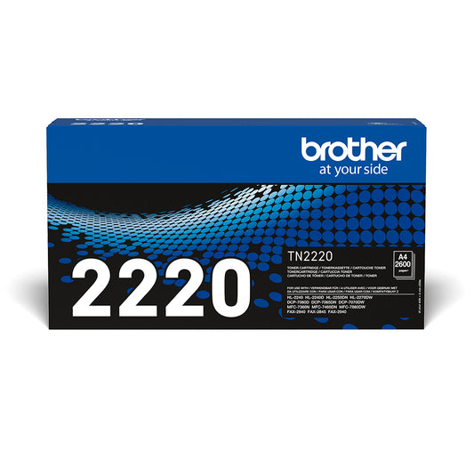 Brother TN-2220 cartucho de tóner 1 pieza(s) Original Negro