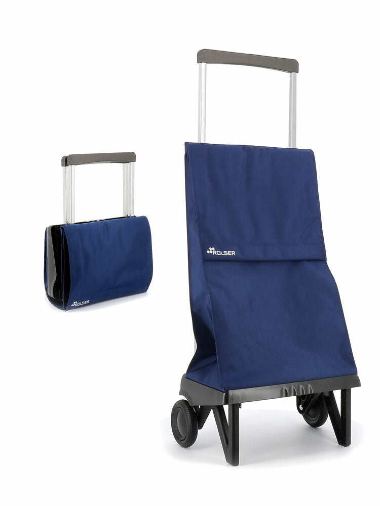 Rolser - PLE001-1062 bolsa de compras Azul oscuro Bolsa para carrito de la compra