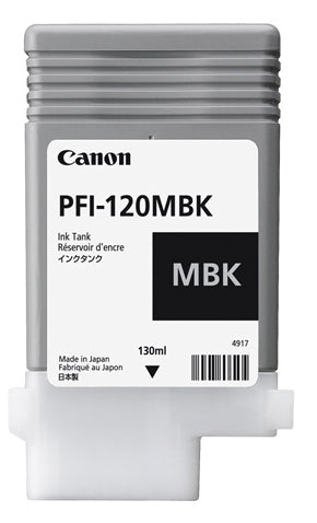 Canon PFI-120MBK cartucho de tinta 1 pieza(s) Original Negro mate