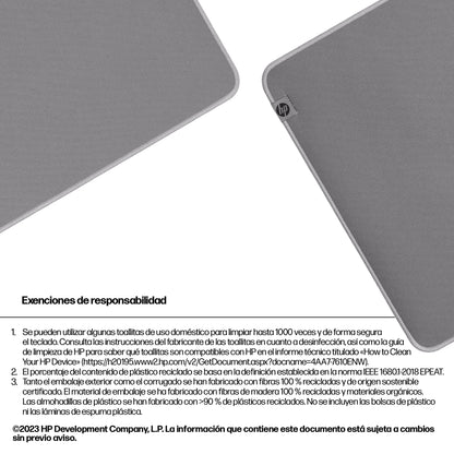 HP - 205 Sanitizable Desk Mat