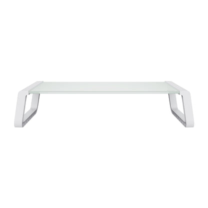 Trust - 25351 soporte para monitor Escritorio Transparente  Blanco