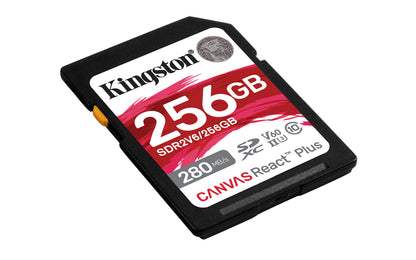 Kingston Technology - Canvas React Plus 256 GB SDXC UHS-II Clase 10