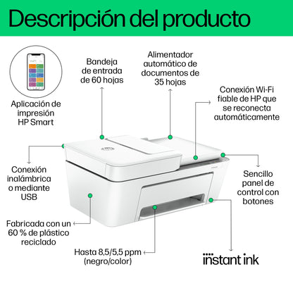 HP Impresora multifunción DeskJet 4220e