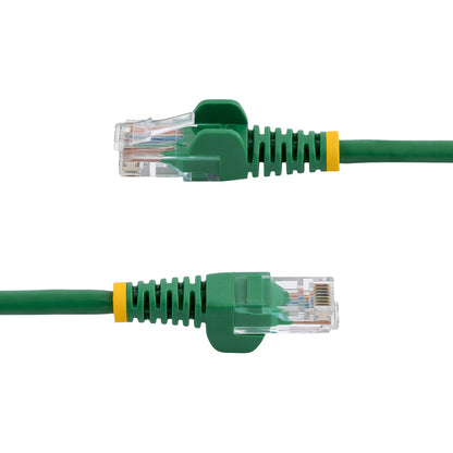 StarTech.com - Cable de 2m Verde de Red Fast Ethernet Cat5e RJ45 sin Enganche - Cable Patch Snagless