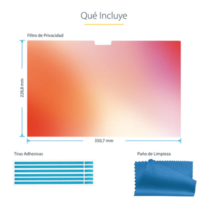 StarTech.com - Filtro de Privacidad Dorado para MacBook Pro 21/23 de 16in - con Privacidad Mejorada - Protector de Pantalla de Doble Cara - +/- 30 Grados