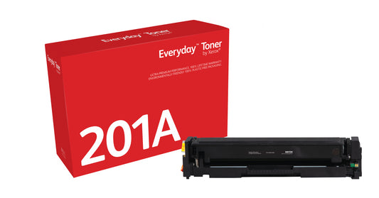 Everyday El tóner ™ Negro de Xerox es compatible con HP 201A (CF400A), Capacidad estándar