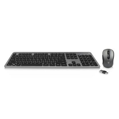 Ewent - EW3272 teclado Ratón incluido Universal RF inalámbrico QWERTY Español Negro