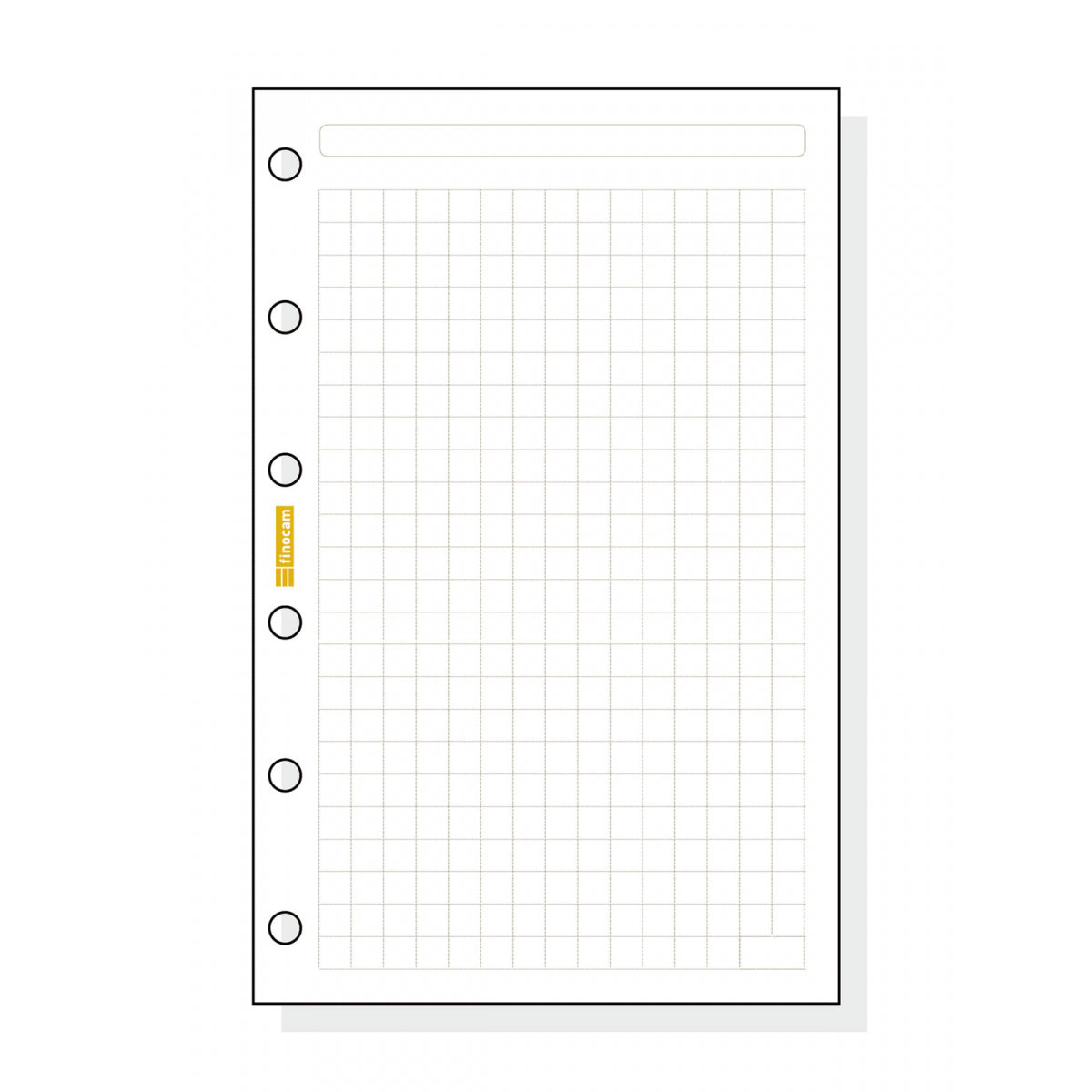 Finocam - 1204297 papel de cuaderno 50 hojas