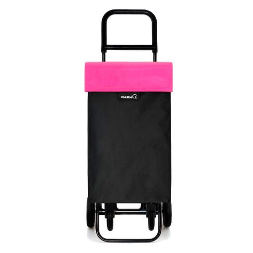 Garmol - 10015 Travel Negro  Rosa Bolsa para carrito de la compra