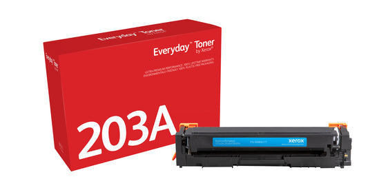 Everyday El tóner ™ Cian de Xerox es compatible con HP 203A (CF541A), Capacidad estándar