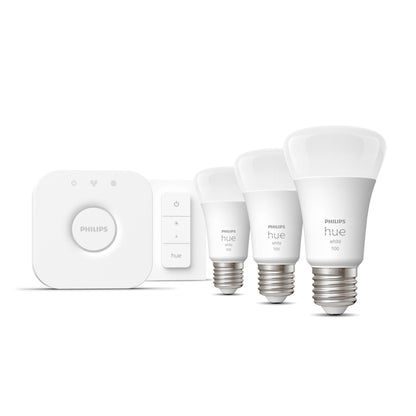 Philips - Philips Hue White - Pack de 3 bombillas