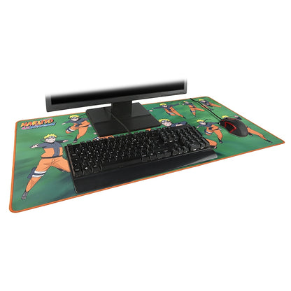 Konix - Naruto KX MOUSEPAD XXL GREEN Alfombrilla de ratón para juegos Multicolor