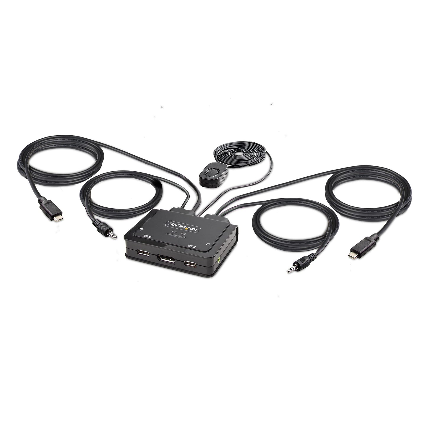 StarTech.com - C2-D46-UC2-CBL-KVM interruptor KVM Negro