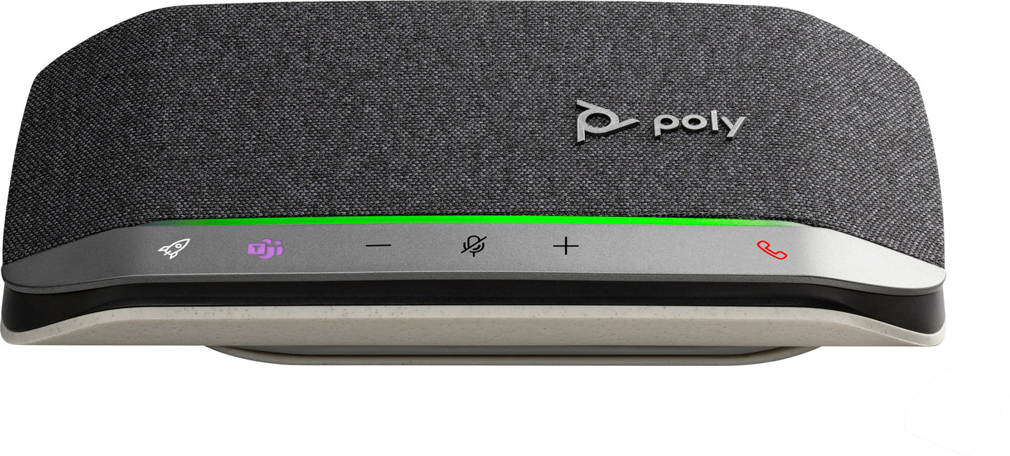 POLY - Altavoz manos libres Sync 20 USB-A con certificación para Microsoft Teams