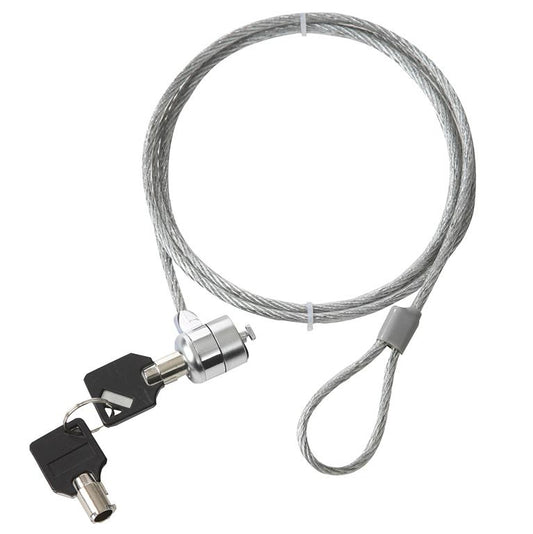 Techair - TALKK01 cable antirrobo Plata 1 5 m