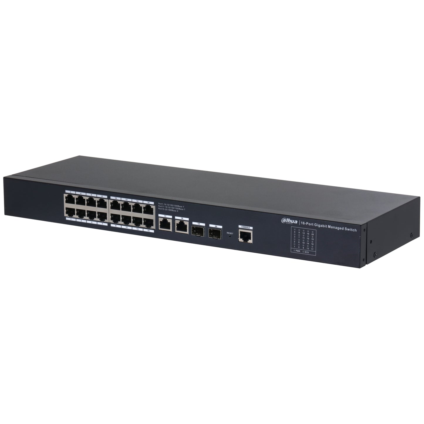 Dahua Technology - SG4020 Gestionado L2 Gigabit Ethernet (10/100/1000) 1U Negro