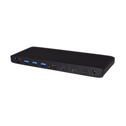 V7 - DOCKUCPT3D base para portátil y replicador de puertos Alámbrico USB 3.2 Gen 2 (3.1 Gen 2) Type-C Negro